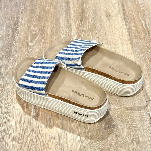 🆕 SeaVees Catalina Platform sandals / Size: 7 / NWOT - Picture 9 of 11
